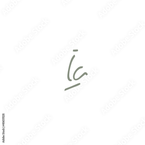 IA Initial Isolated Logo for Identity