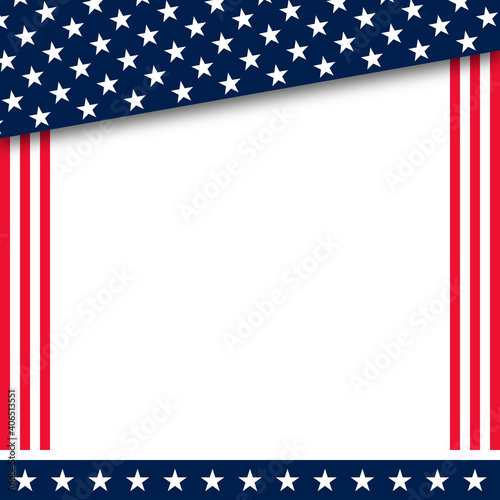 USA poster background
