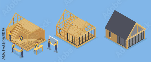 House Frame Building Set