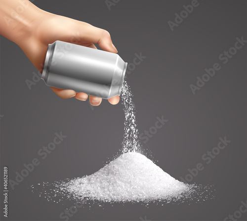 Sugar And Soda Illustration