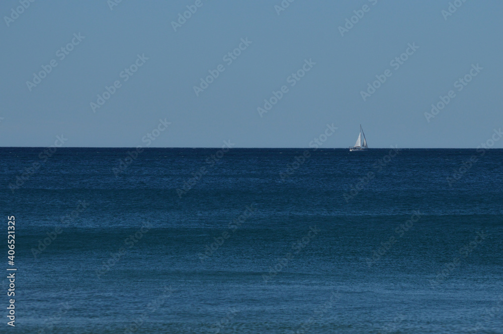sailboat on the sea sailboat on the sea