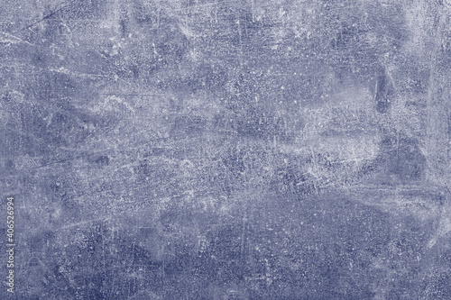 Texture of old blue concrete wall for background