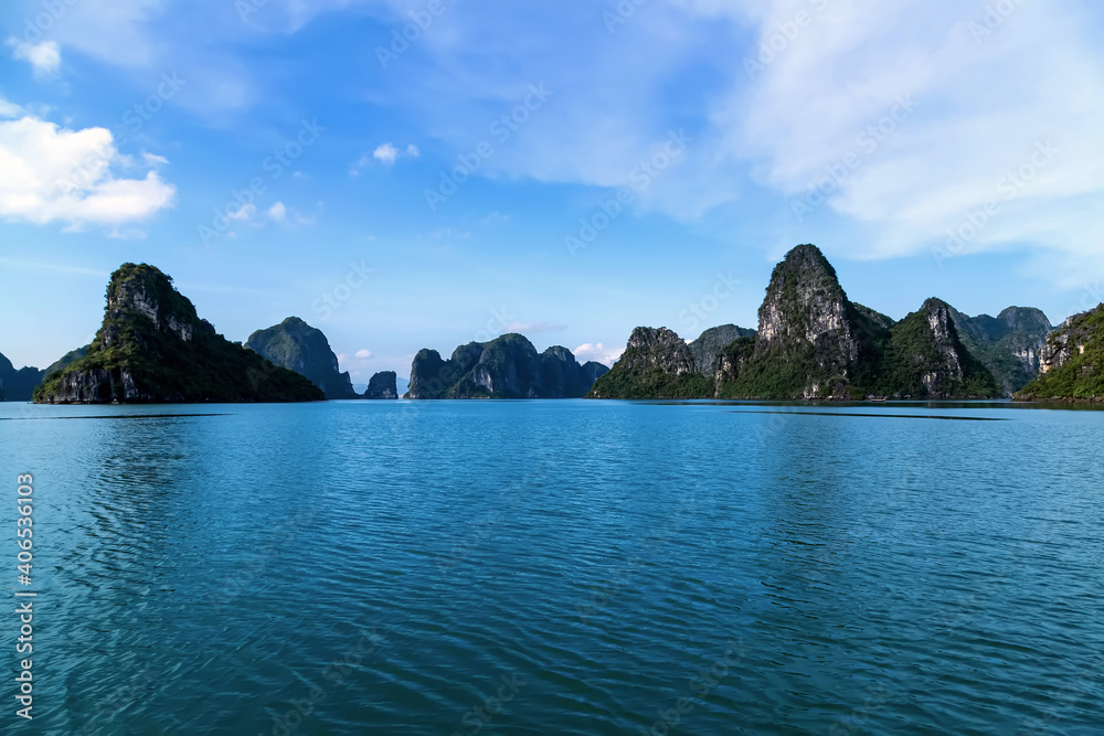 Naklejka premium Ha Long Bay landscape, Vietnam