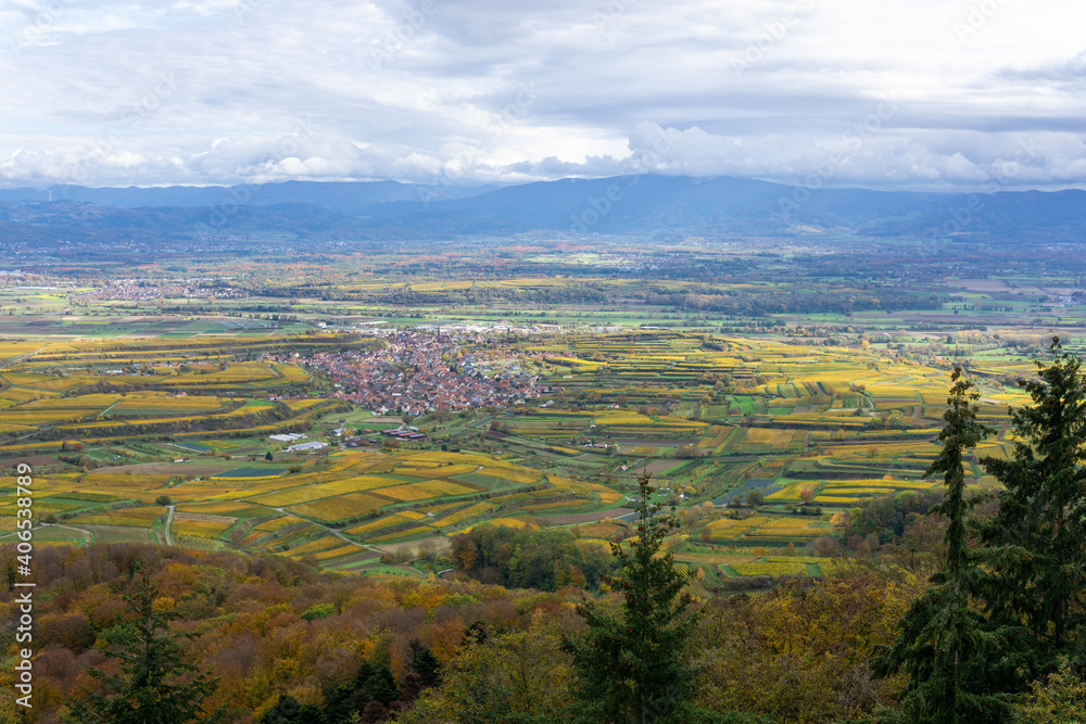 Blick vom Kaiserstuhl