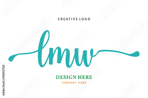 LMW lettering logo is simple, easy to understand and authoritative