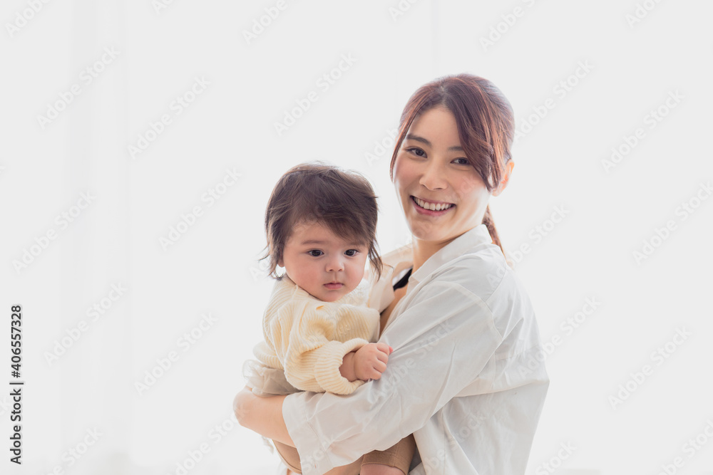 赤ちゃんと母親 赤ちゃんと母親
