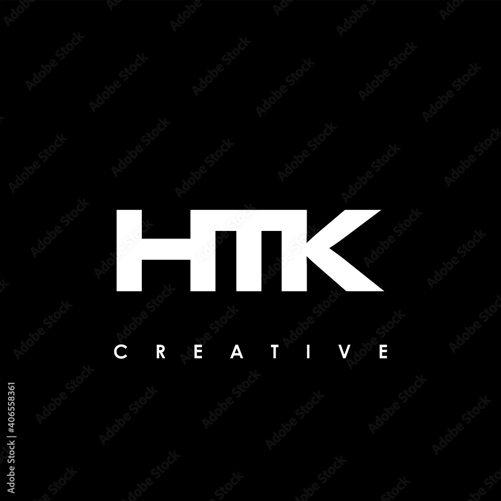 HTK Letter Initial Logo Design Template Vector Illustration