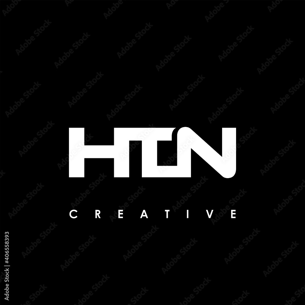 HTN Letter Initial Logo Design Template Vector Illustration