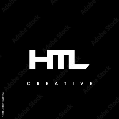 HTL Letter Initial Logo Design Template Vector Illustration photo