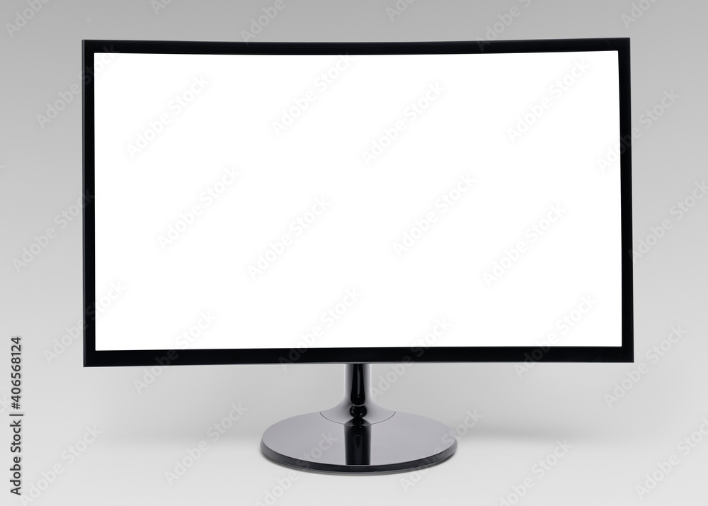 Computer monitor mockup digital device Computer monitor mockup digital device
