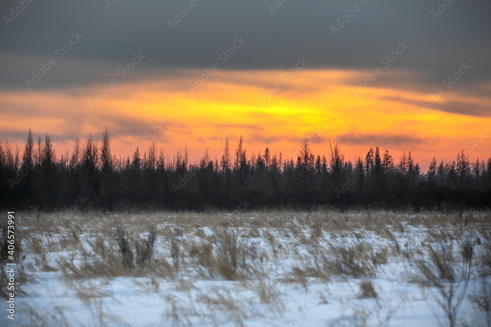 Winter Sunset