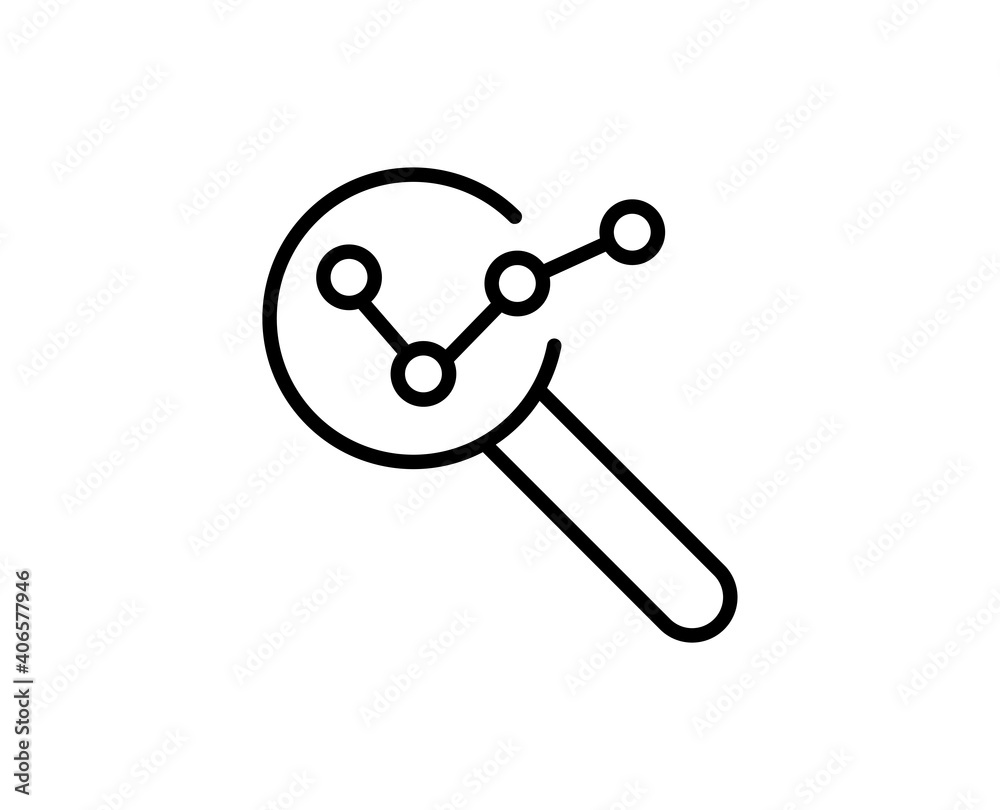 Analysis premium line icon. Simple high quality pictogram. Modern outline style icons. Stroke vector illustration on a white background. Analysis premium line icon. Simple high quality pictogram. Modern outline style icons. Stroke vector illustration on a white background.