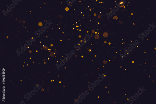 Glittering stars of bokeh use for celebrate