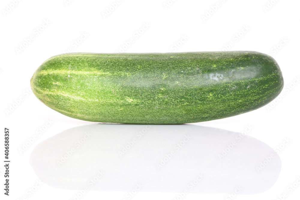 cucumber isolated on white background cucumber isolated on white background