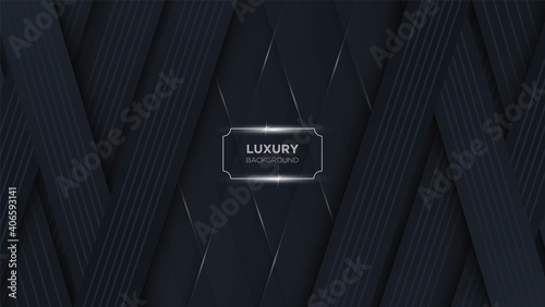 Luxury background combine with golden balls, halftone effect element