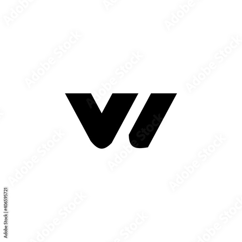 Letter W logo design template