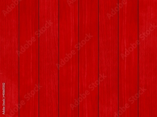 赤ペンキで塗られた木の板の背景素材 no.01