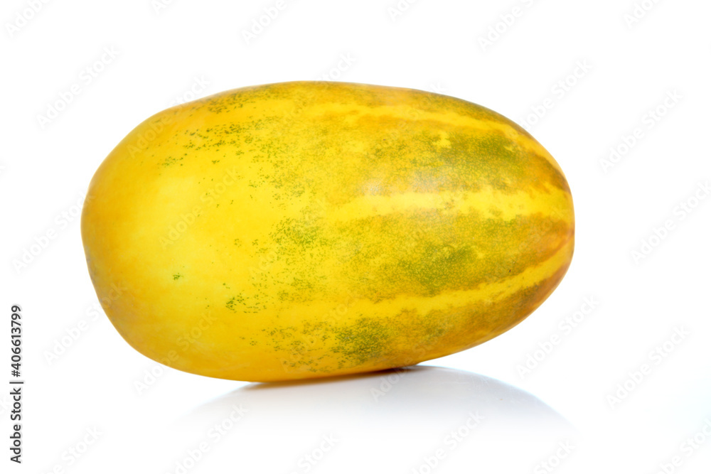 Melon on a white background Melon on a white background
