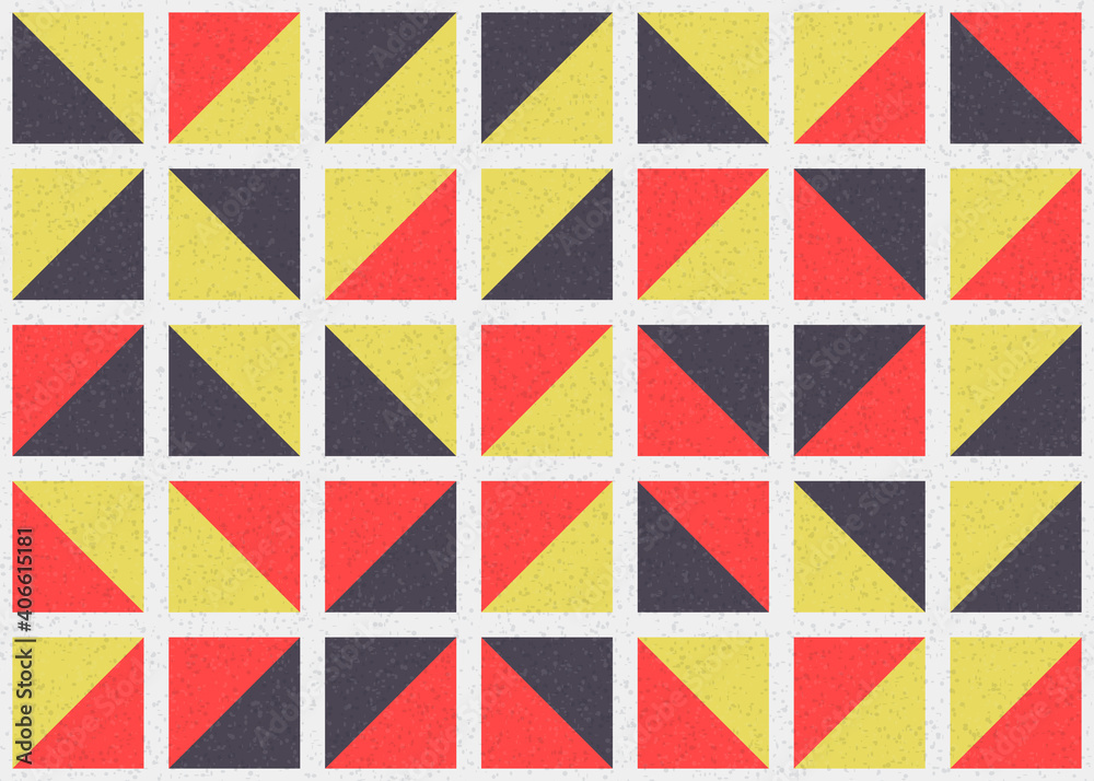 Abstract Geometric Pattern generative computational art illustration