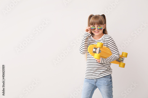 Cute little girl with styli...