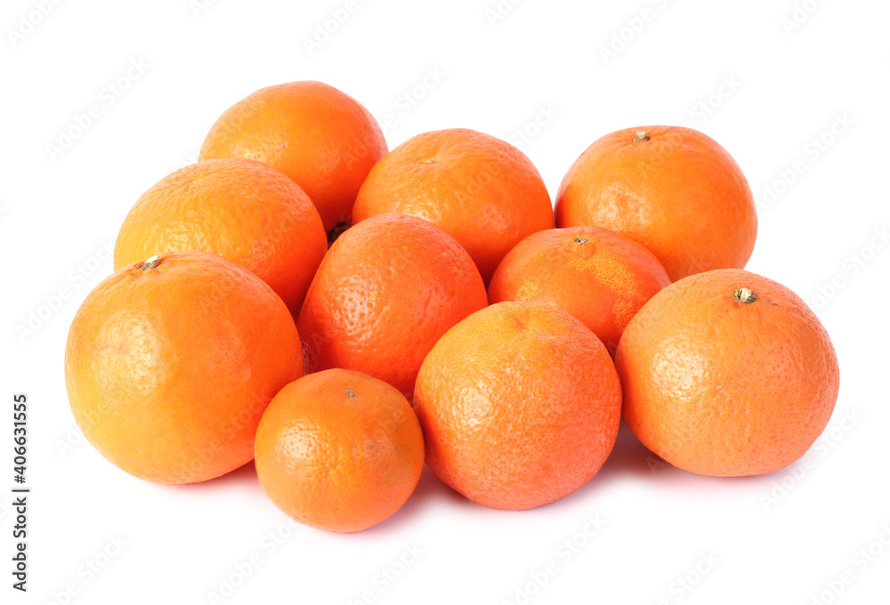 Tropical ripe fruits. Isolated object on white background Tropical ripe fruits. Isolated object on white background