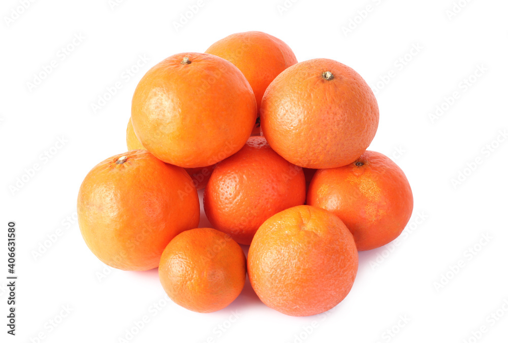 Tropical ripe fruits. Isolated object on white background Tropical ripe fruits. Isolated object on white background