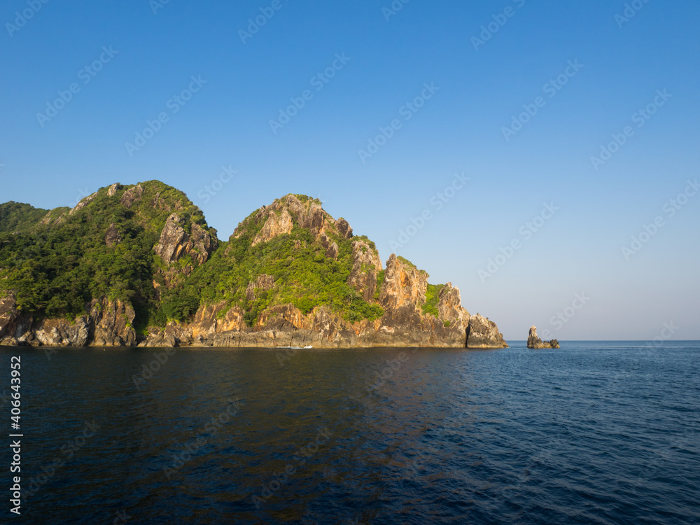 Macbride Island (Nga Htway Rye) in Mergui archipelago, Myanmar