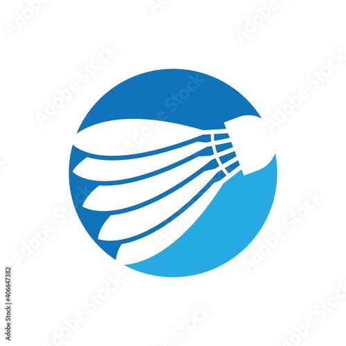 Badminton logo images  illustration