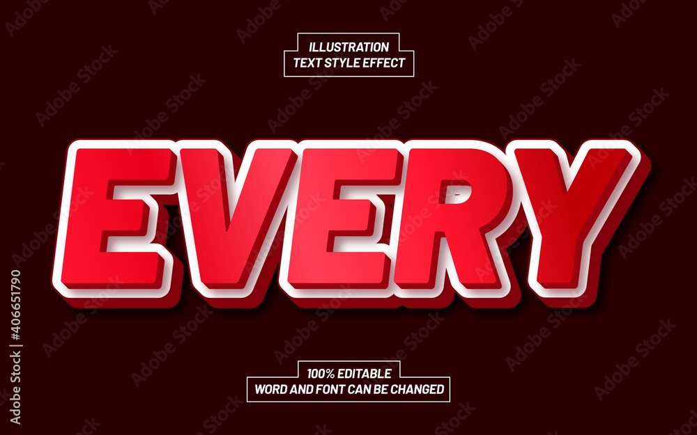 Every Text Style Effect Every Text Style Effect