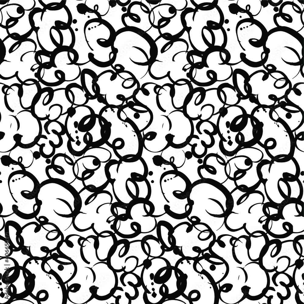 Cloudie Brush Pattern Cloudie Brush Pattern