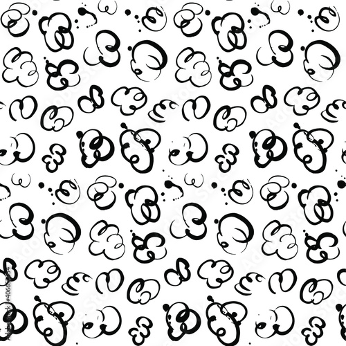 Cloudie Brush Pattern