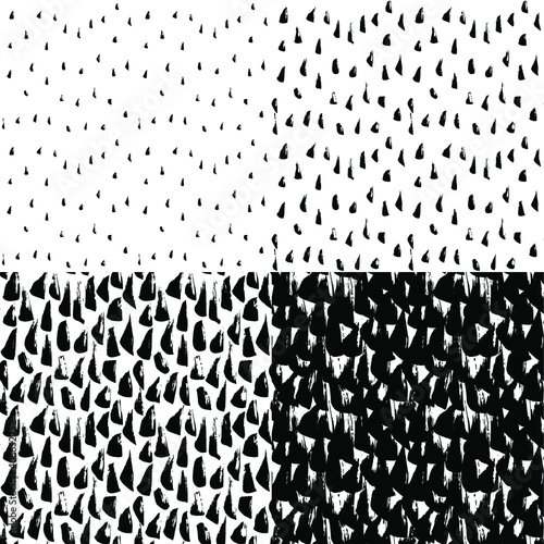 Brush Smears Pattern Set