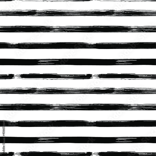 Sketchy Seamless Brush Lines Pattern