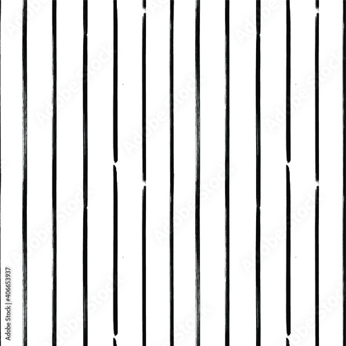Seamless Brush Stroke Line Pattern