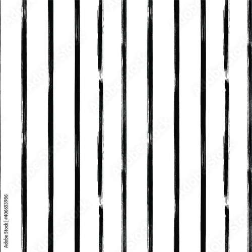 Seamless Brush Stroke Line Pattern