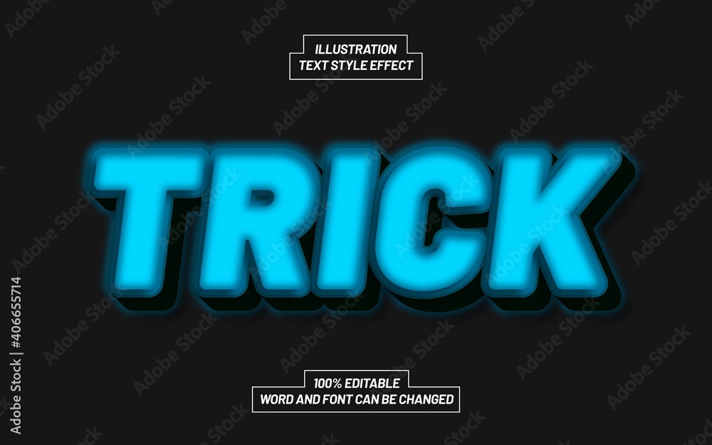 Trick 3D Bold Text Style Effect