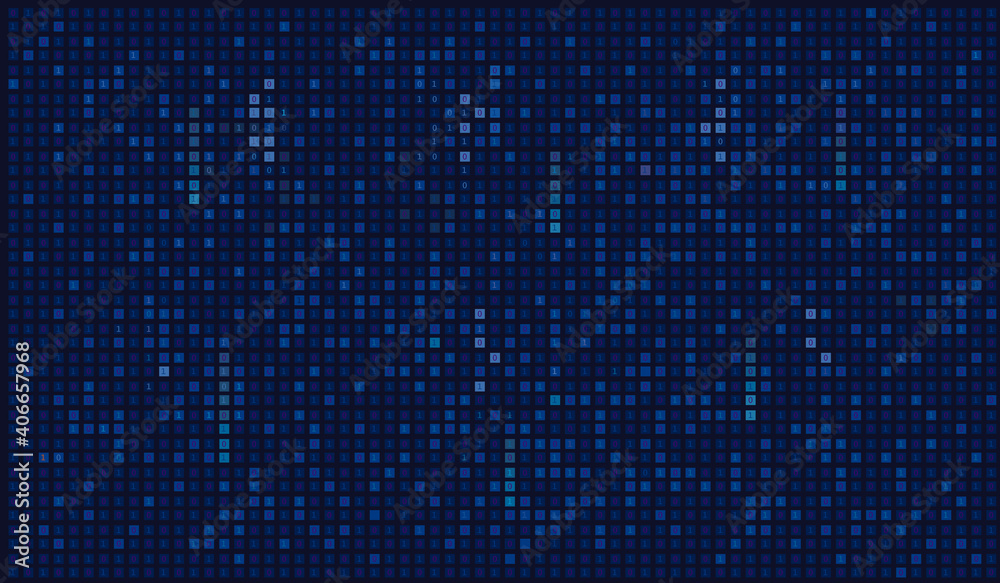 pixel digital blue background, vector illustration pixel digital blue background, vector illustration
