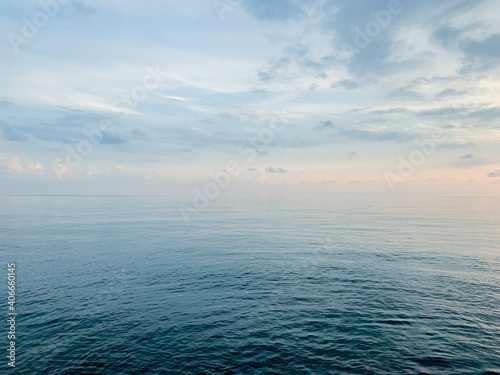 Sea view background, tender colors