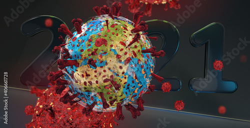 2021 virus pandemic abstrac...