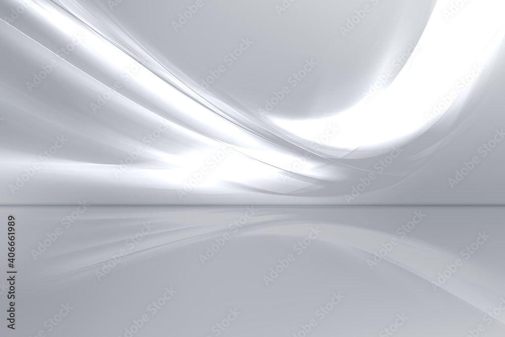 White grey perspective waves background. Fantasy futuristic design for web. Modern business style. White grey perspective waves background. Fantasy futuristic design for web. Modern business style.