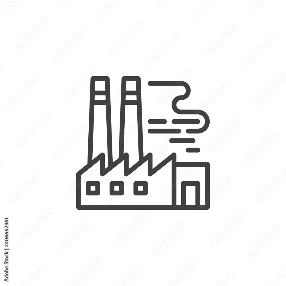 Factory Illustration Vector