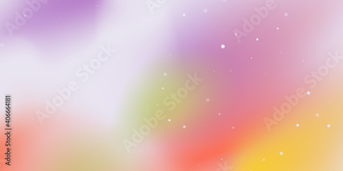 Abstract background with blurred gradients and white dots. Modern background for advertisements, landing pages, social networks and presentations. Vector illustration