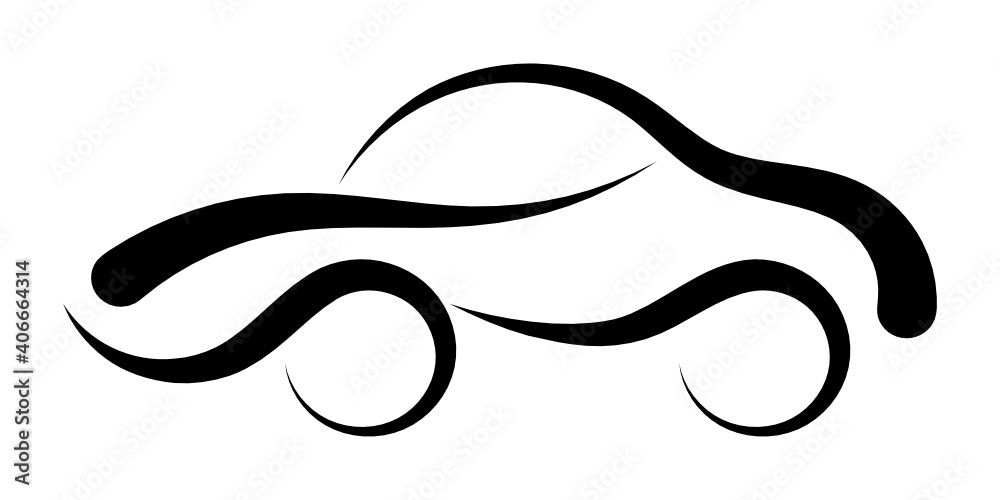 samochód logo ikona samochód logo ikona