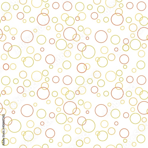 abstract seamless pattern small circles on white background  bubbles