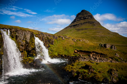 Summer landscape in Southern Iceland  Europe