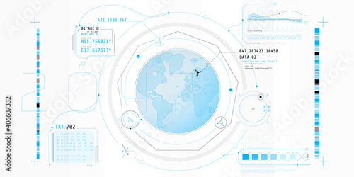Design of the virtual interface of the planetary protection program.