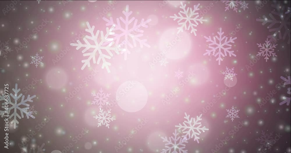 4K looping dark pink animated video in celebration style. Colorful fashion clip with gradient stars, snowflakes. Ads for gift presentations. 4096 x 2160, 30 fps. 4K looping dark pink animated video in celebration style. Colorful fashion clip with gradient stars, snowflakes. Ads for gift presentations. 4096 x 2160, 30 fps.