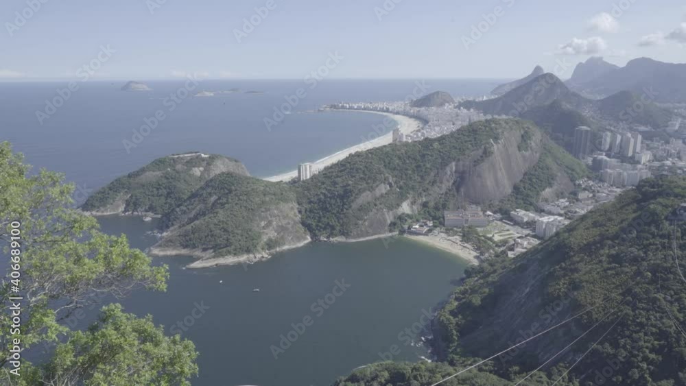 custom made wallpaper toronto digitalCopa cabana with the immense beach in Brazil.