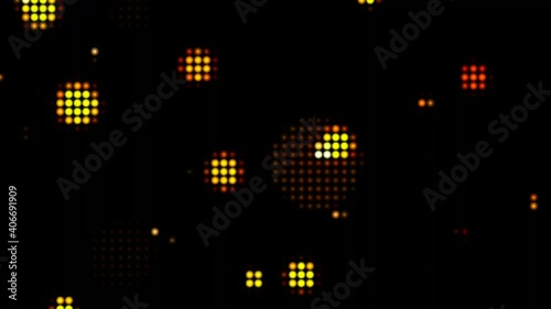 Backdrop animated bokeh