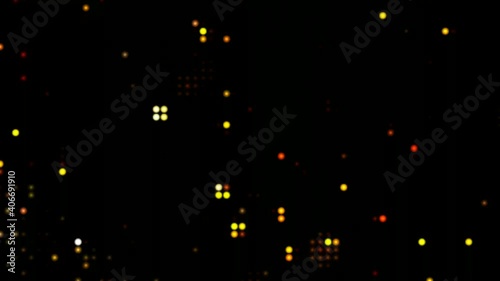 Backdrop animated bokeh